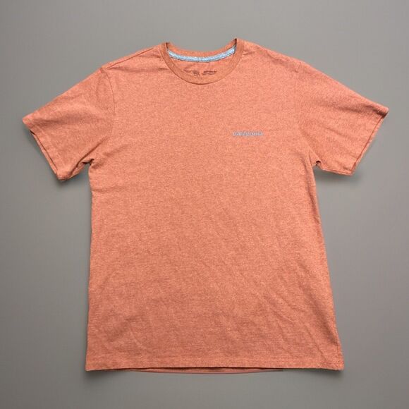 Patagonia Fitz Roy Icon Responsibili-Tee Quartz Coral Men's Small Women's Medium - Picture 1 of 9